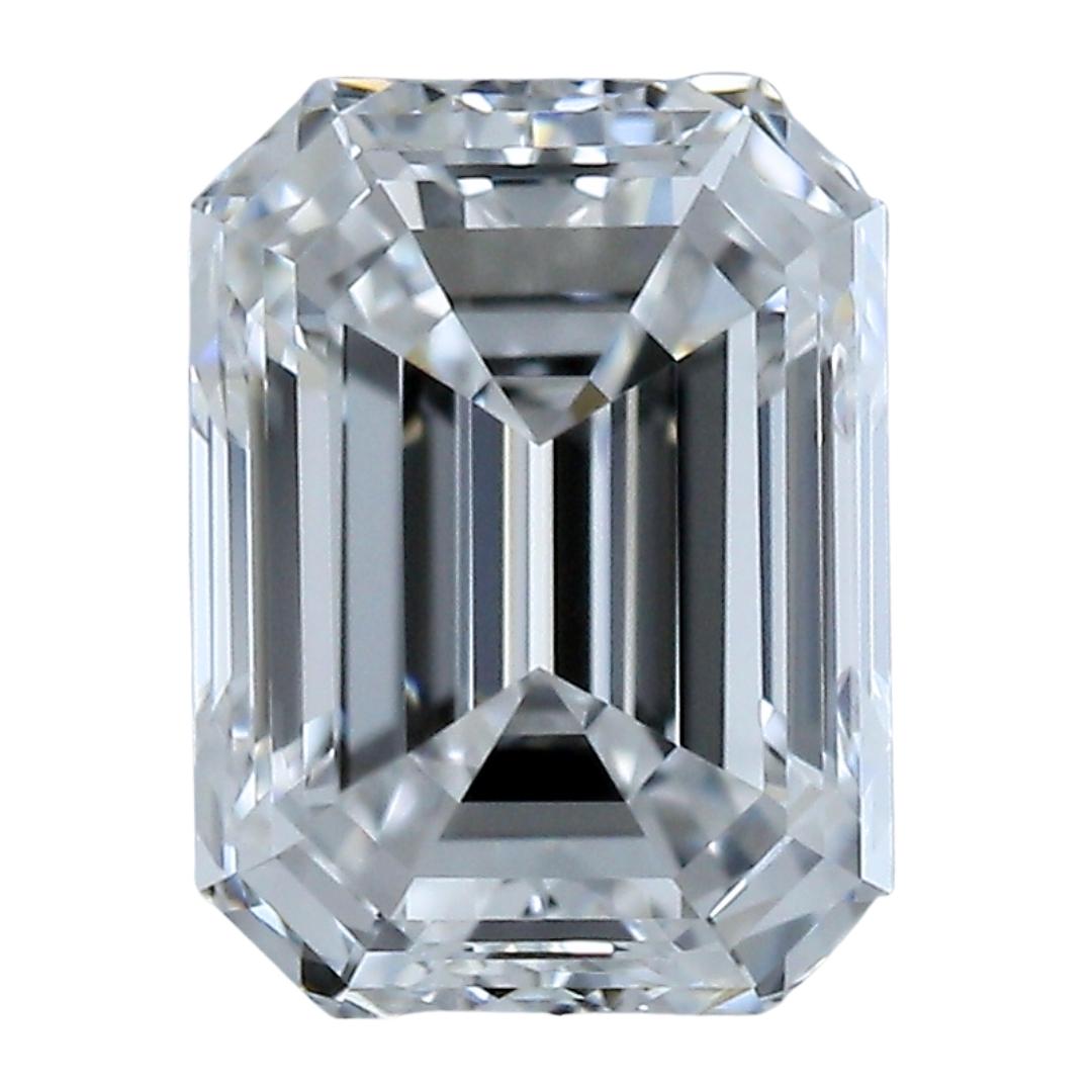 Timeless 0.98ct Ideal Cut Emerald-Cut Diamond - GIA Certified 2