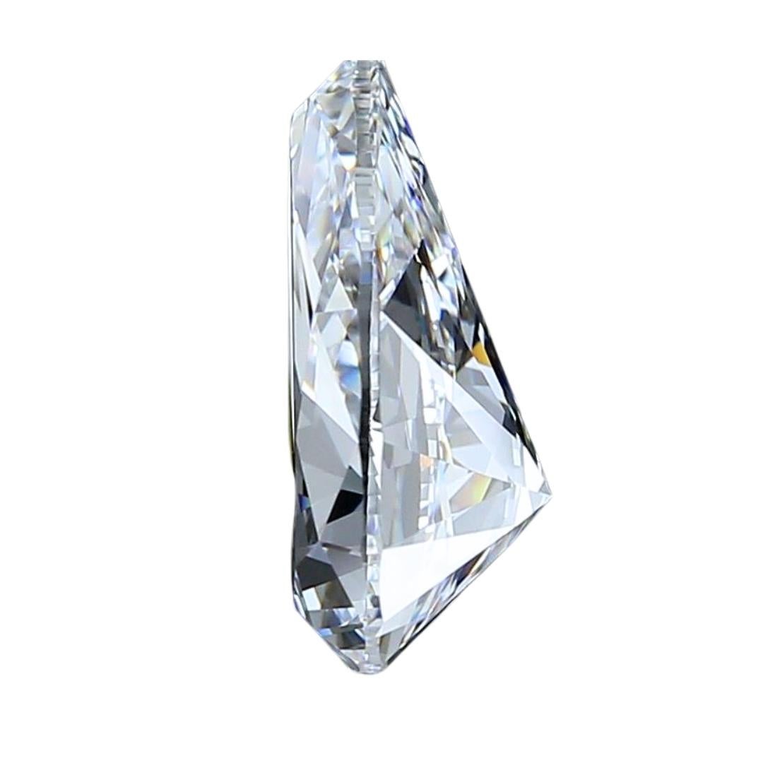Pear Cut Timeless 1 pc Ideal Cut Natural Diamond w/3.01 ct - GIA Certified For Sale