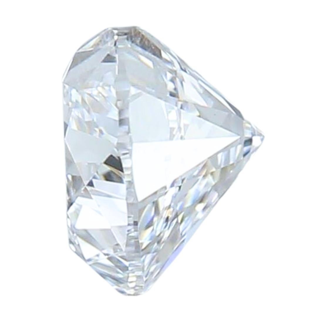 Timeless 1.00ct Ideal Cut Heart-Shaped Diamond - GIA Certified In New Condition For Sale In רמת גן, IL
