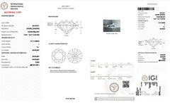 Timeless 10.17ct Triple Excellent Ideal Cut Round Diamond - IGI Certified