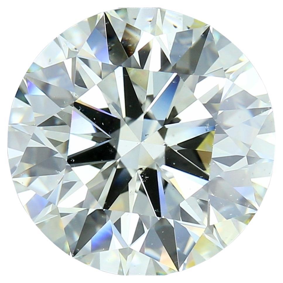 Timeless 10.17ct Triple Excellent Ideal Cut Round Diamond - IGI Certified