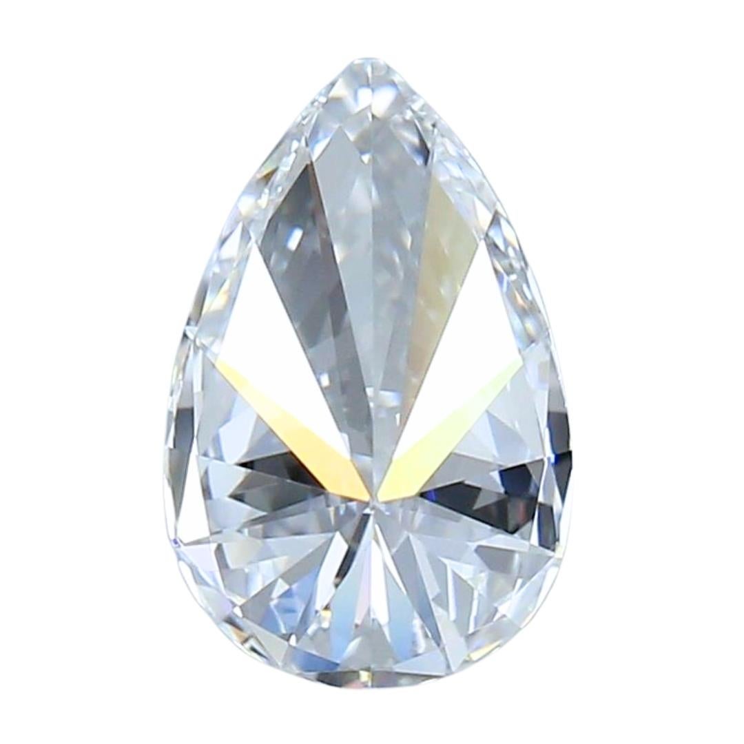 Women's Timeless 1.01ct Double Excellent Ideal Cut Pear-Shaped Diamond - GIA Certified