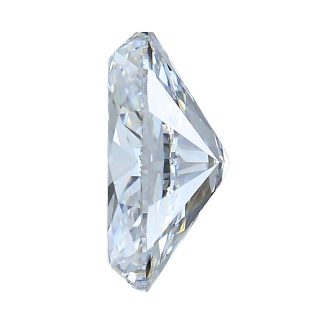 Timeless 1.01ct Ideal Cut Oval-Shaped Diamond - GIA Certified In New Condition In רמת גן, IL