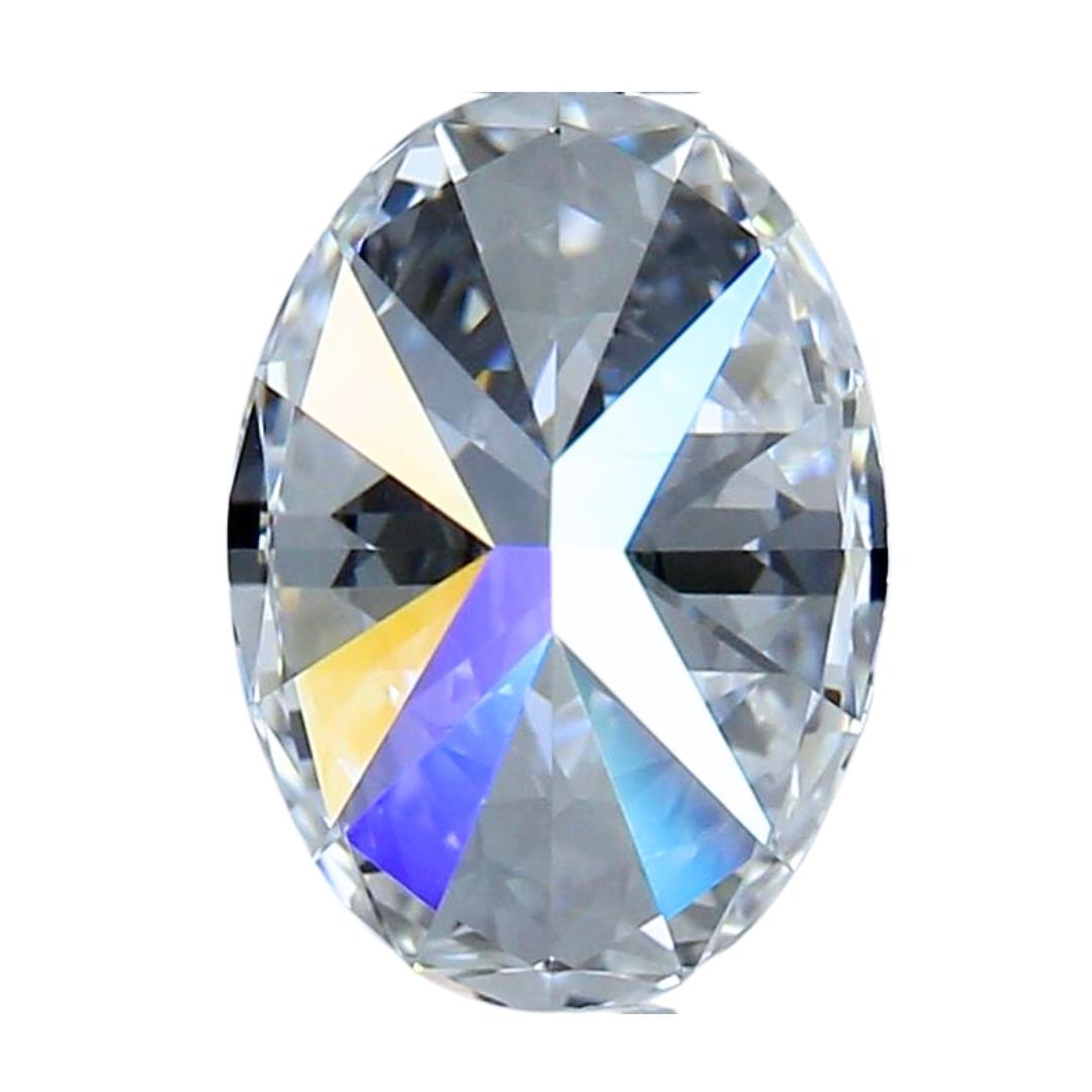 Women's Timeless 1.01ct Ideal Cut Oval-Shaped Diamond - GIA Certified