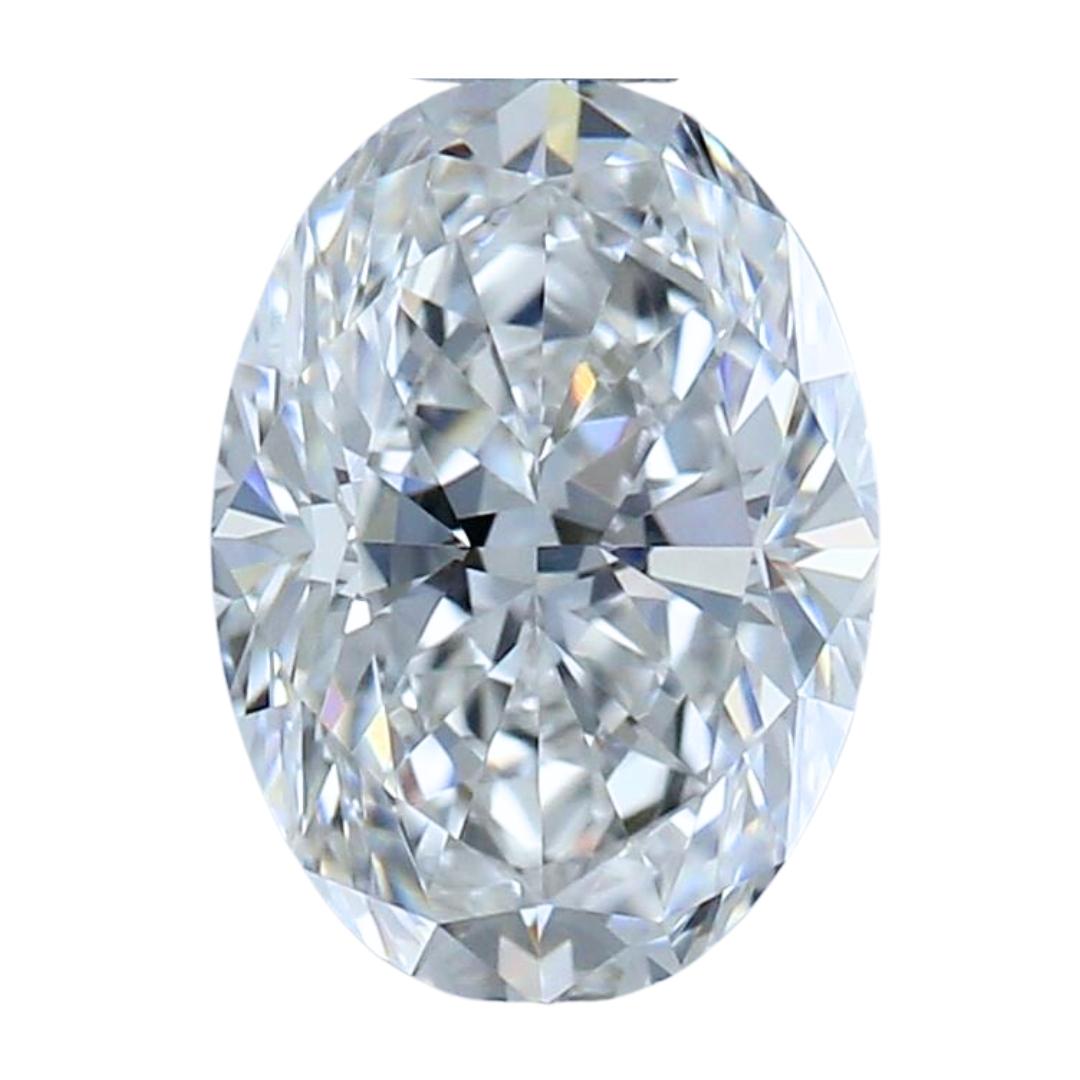 Timeless 1.01ct Ideal Cut Oval-Shaped Diamond - GIA Certified 2