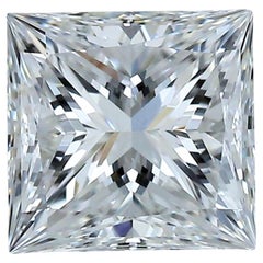 Timeless 1.01ct Ideal Cut Square-Shaped Diamond - GIA Certified