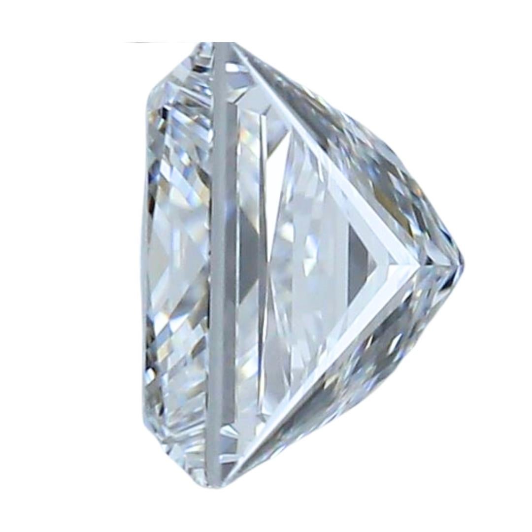 Timeless 1.20ct Ideal Cut Square Diamond - GIA Certified In New Condition For Sale In רמת גן, IL