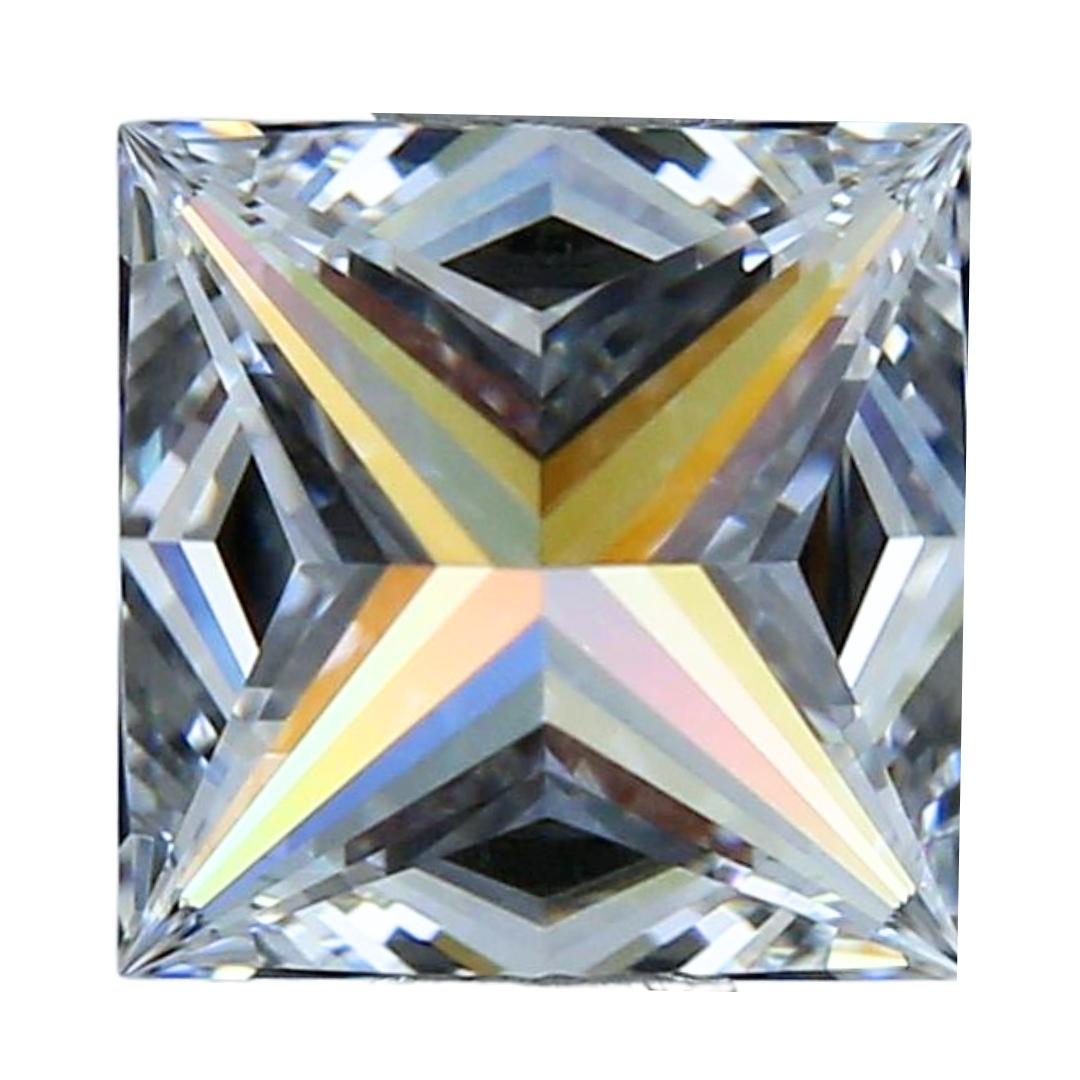 Zeitloser quadratischer Diamant mit 1,20ct Idealschliff - GIA zertifiziert Damen im Angebot