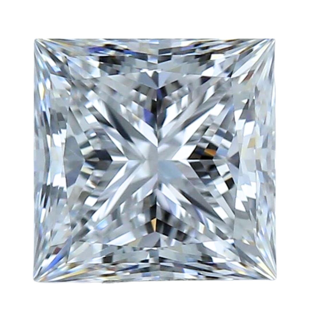 Zeitloser quadratischer Diamant mit 1,20ct Idealschliff - GIA zertifiziert im Angebot 2