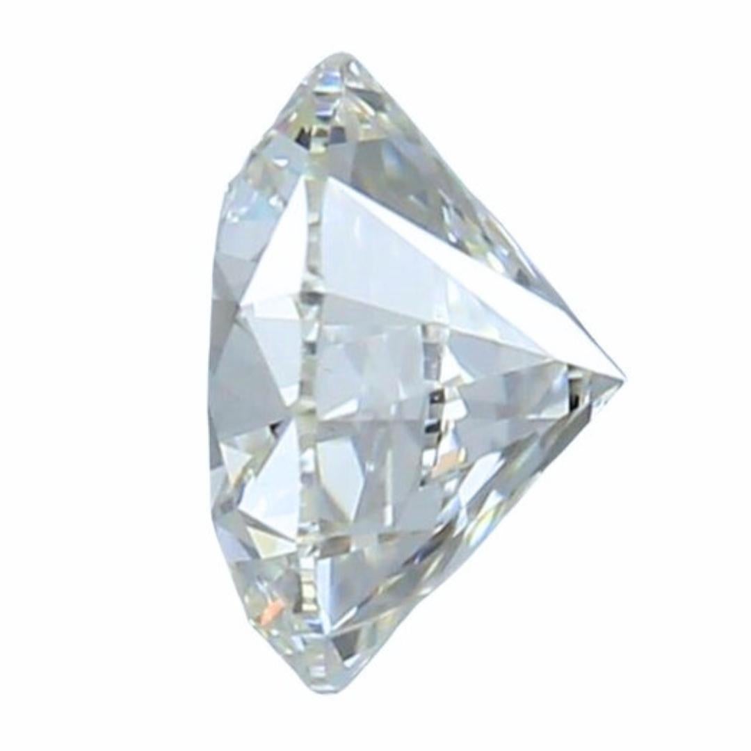 Taglio rotondo Diamante rotondo senza tempo con taglio ideale triplo eccellente da 1,22ct - Certificato GIA in vendita