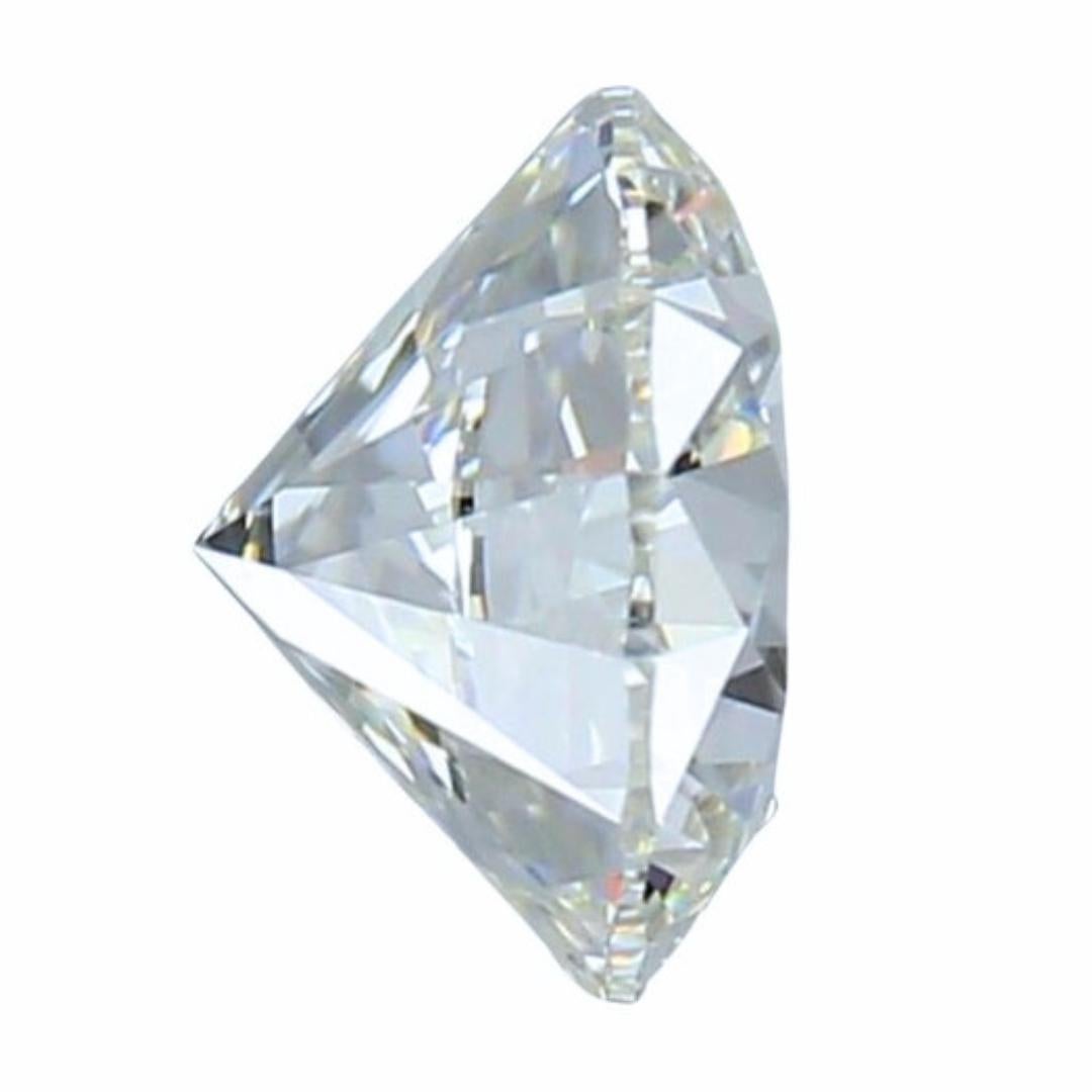 Diamante rotondo senza tempo con taglio ideale triplo eccellente da 1,22ct - Certificato GIA In condizioni Nuovo in vendita a רמת גן, IL