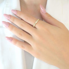Timeless 1.35ct Diamonds Eternity Ring in 18k Yellow Gold - IGI Certified