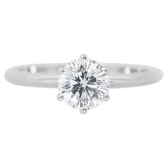 Timeless 1.52ct Diamond Solitaire Ring in 18k White Gold - GIA Certified Timeless 1.52ct Diamond Solitaire Ring in 18k White Gold - GIA Certified