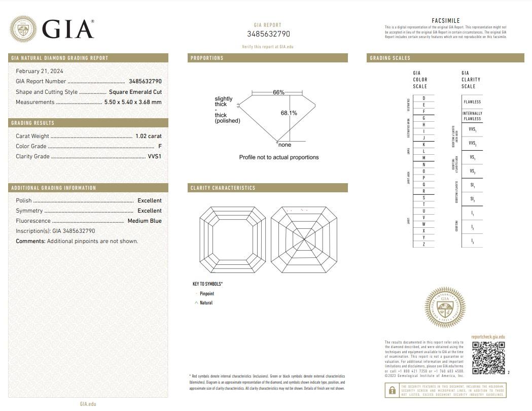 Zeitlose 2,05ct Diamant-Ohrstecker in 18k Weißgold - GIA zertifiziert im Zustand „Neu“ im Angebot in רמת גן, IL
