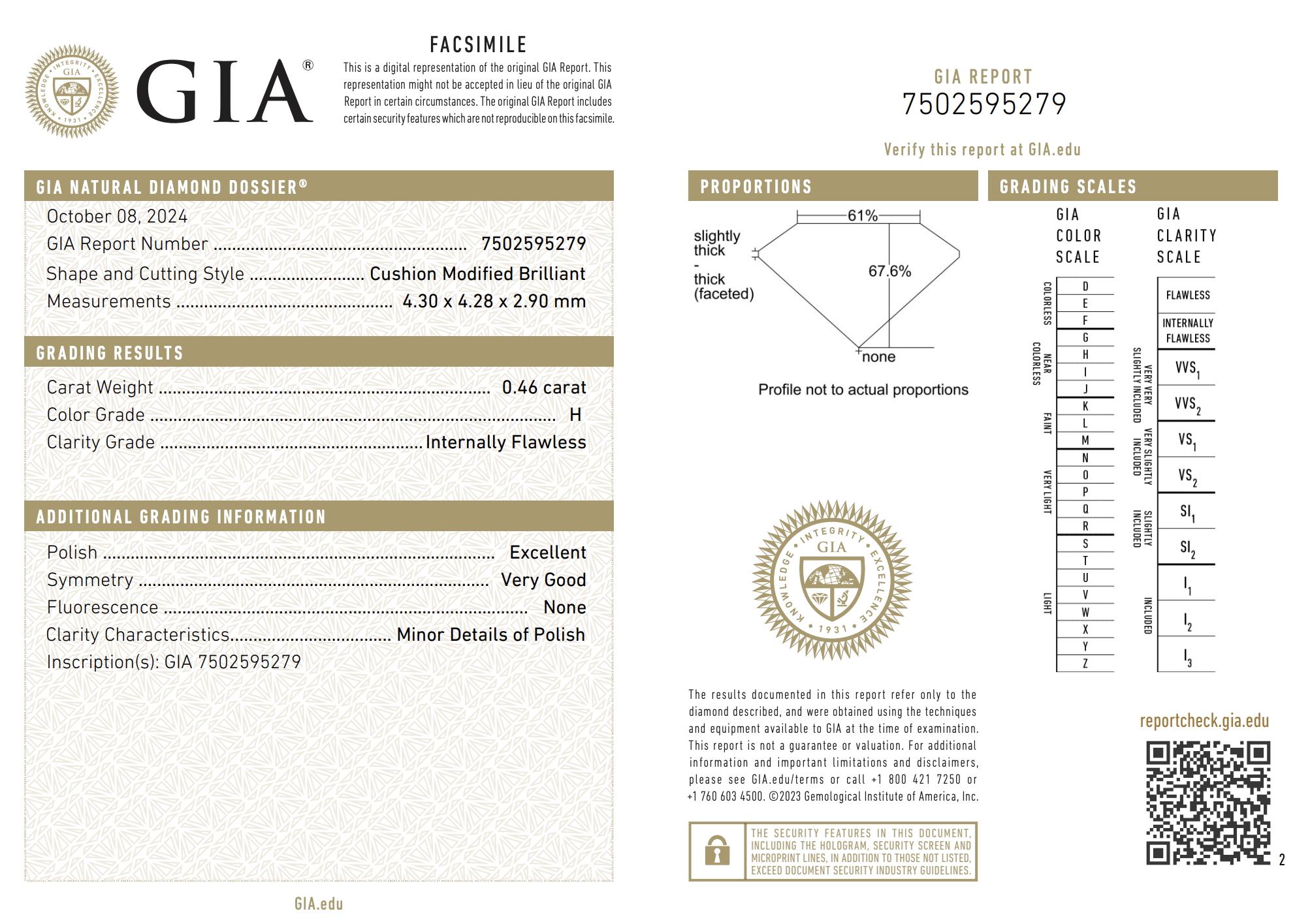 Timeless 3.17ct Diamonds 7-Stone Ring in 18k White Gold - GIA Certified in vendita 6