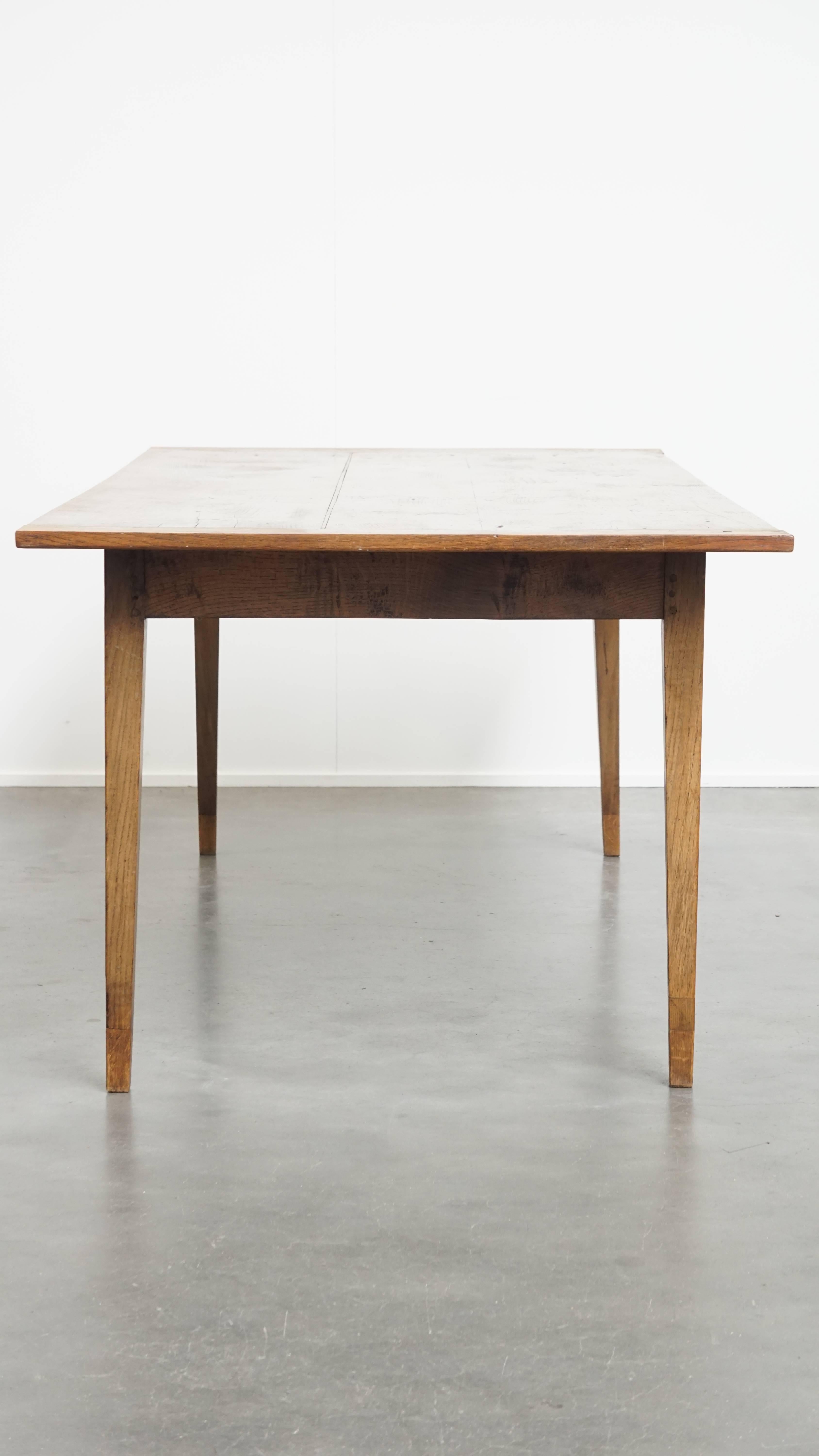 Classical Roman Timeless and Characterful Antique French Dining Table For Sale