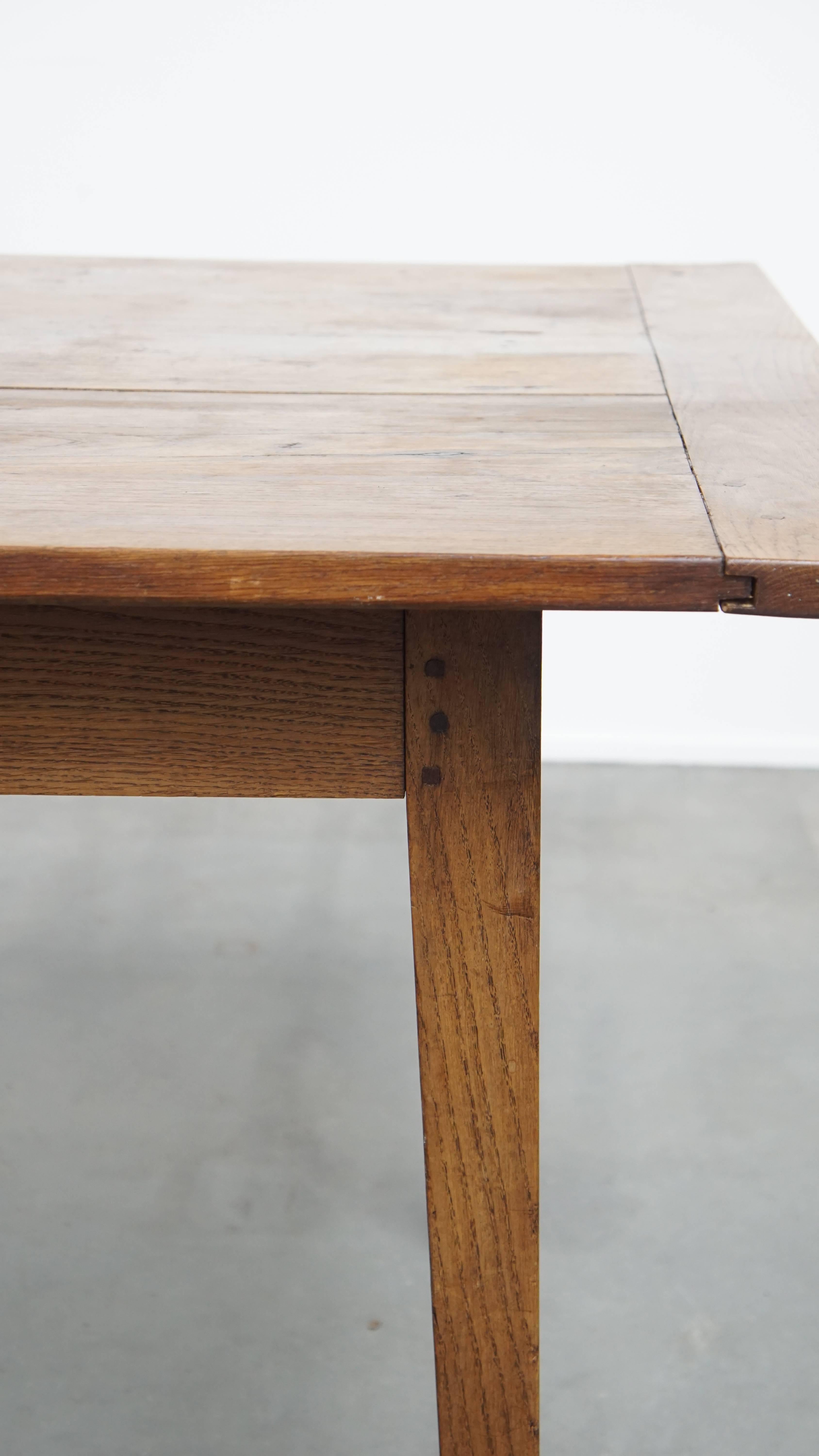 Timeless and Characterful Antique French Dining Table For Sale 1