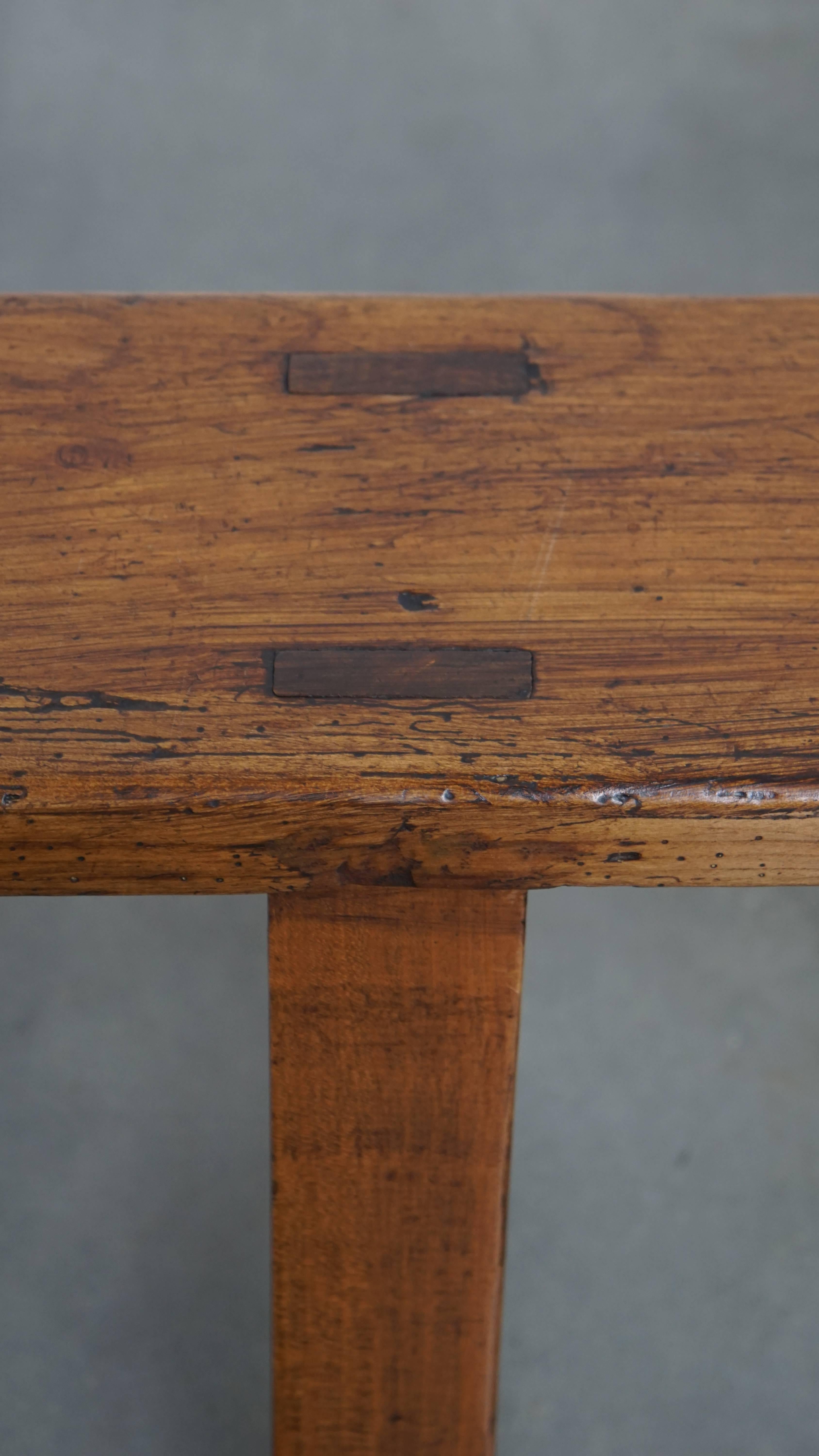 Intemporel banc d'entrée / banc pour la table à manger Antique French en vente 4