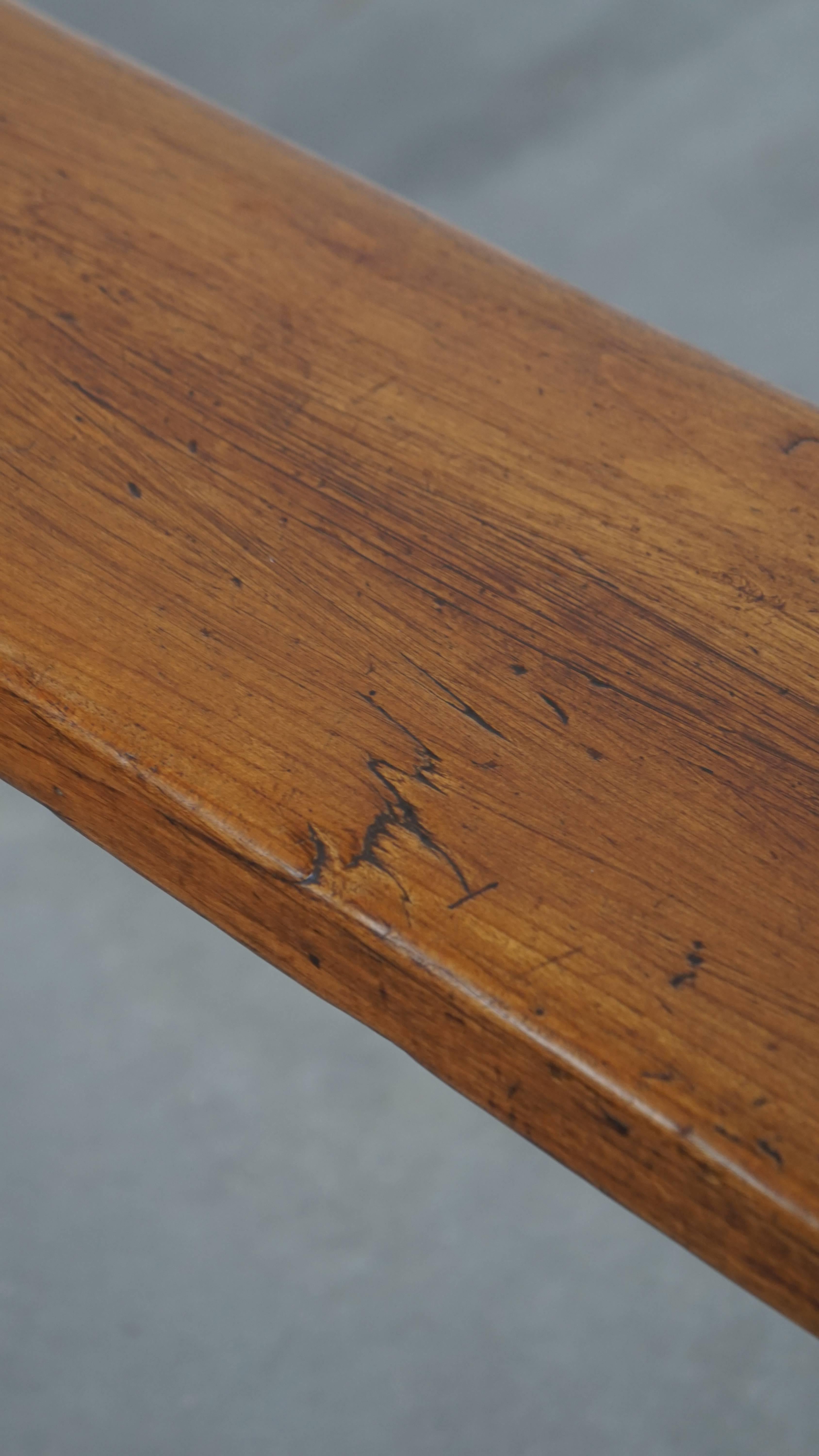 Intemporel banc d'entrée / banc pour la table à manger Antique French en vente 5