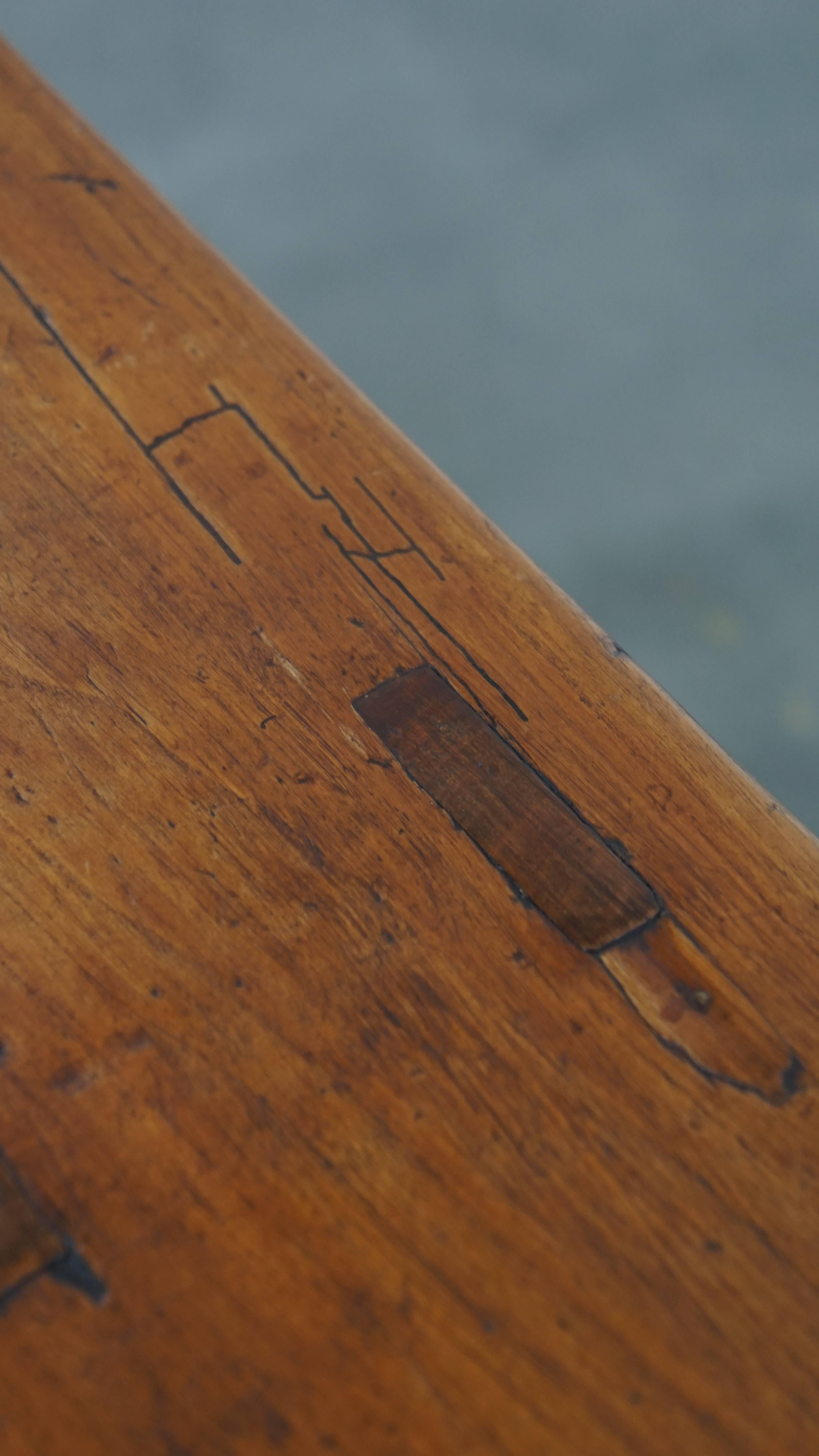 Intemporel banc d'entrée / banc pour la table à manger Antique French en vente 6