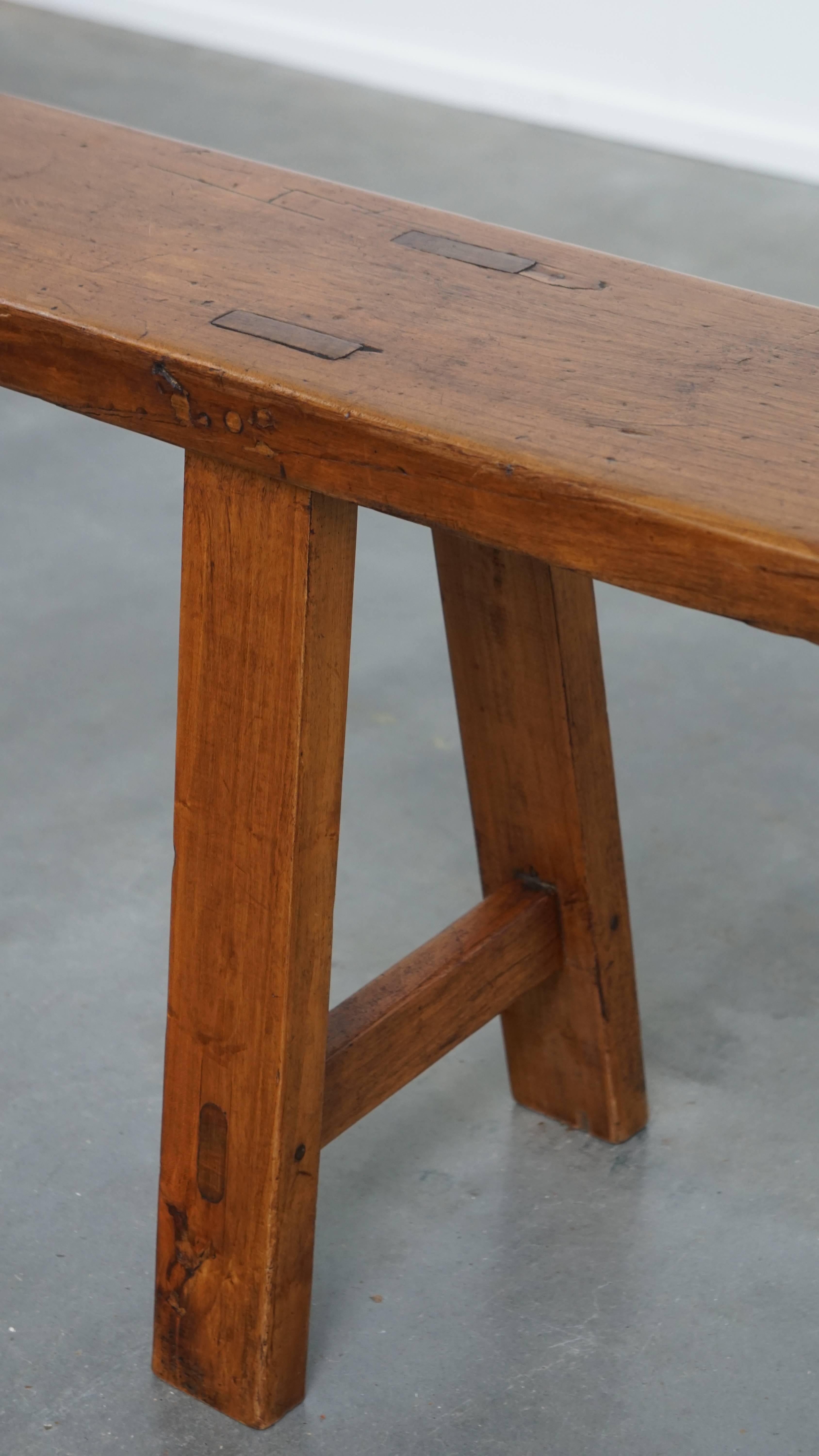 Intemporel banc d'entrée / banc pour la table à manger Antique French en vente 1