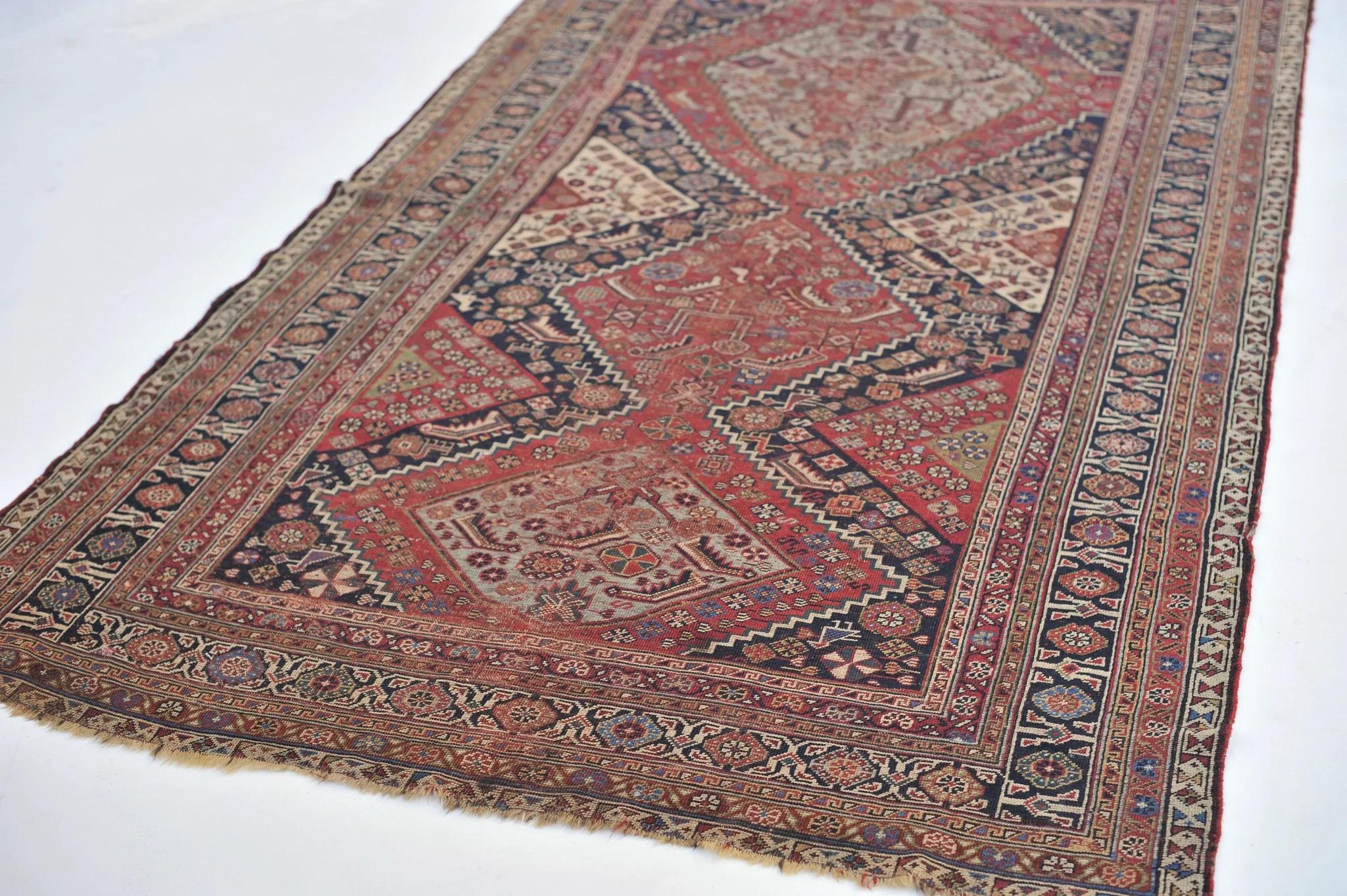 Oliver Timeless Antique Nomadic Village Rug

About: Known for one of the most spontaneous weavers ever, these nomads herd their own sheep, feed them well, make sure their environment is pristine, and basically treat them as family, as they are, for