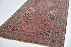 Timeless Antique Nomadic Village Rug