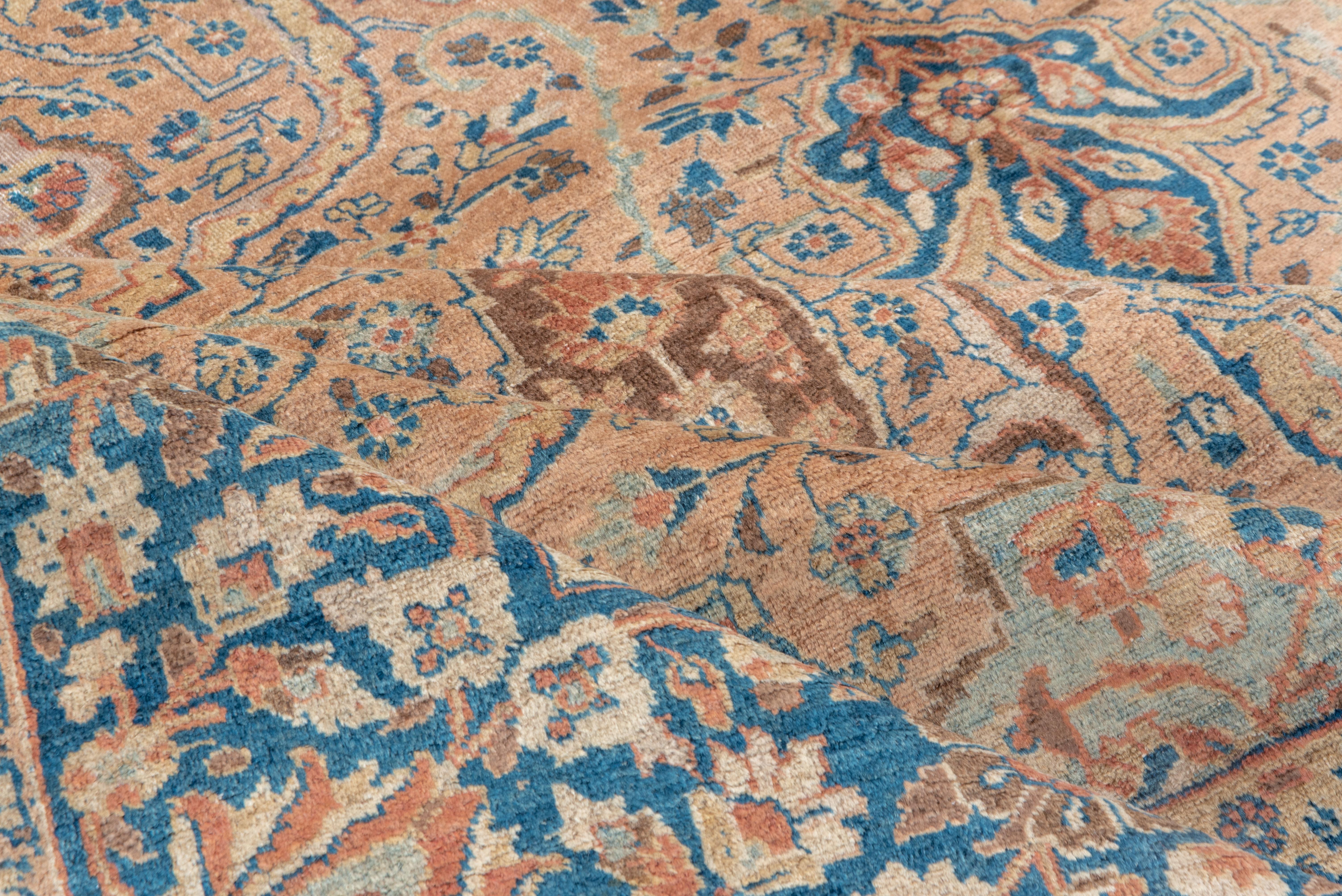 Timeless Antique Persian Tabriz Carpet, circa 1920s For Sale 2
