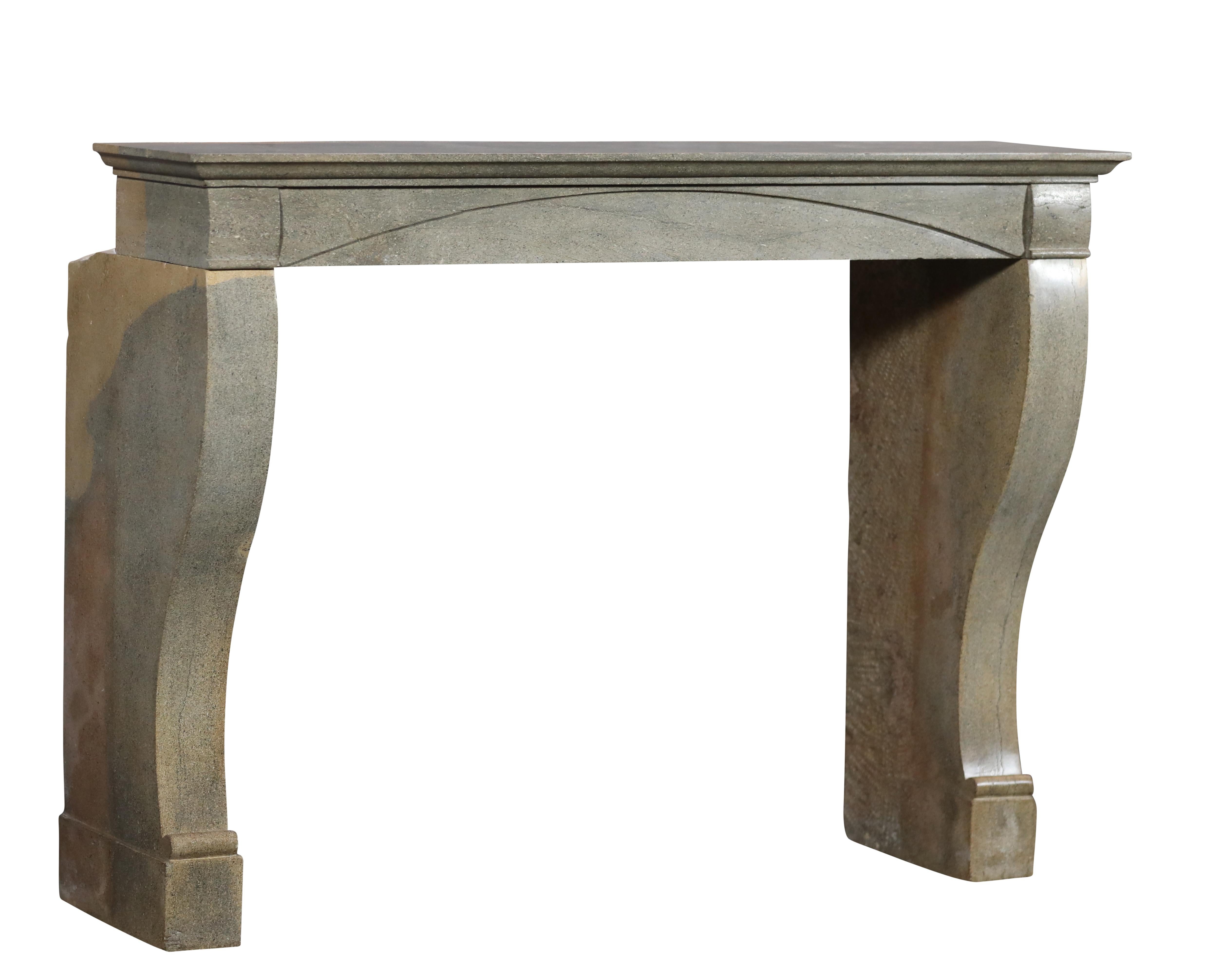 Français Timeless Bicolor Parisian Reclaimed Fireround Louis Philippe Style en vente