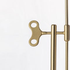 Timeless Brass and Iron Hourglass