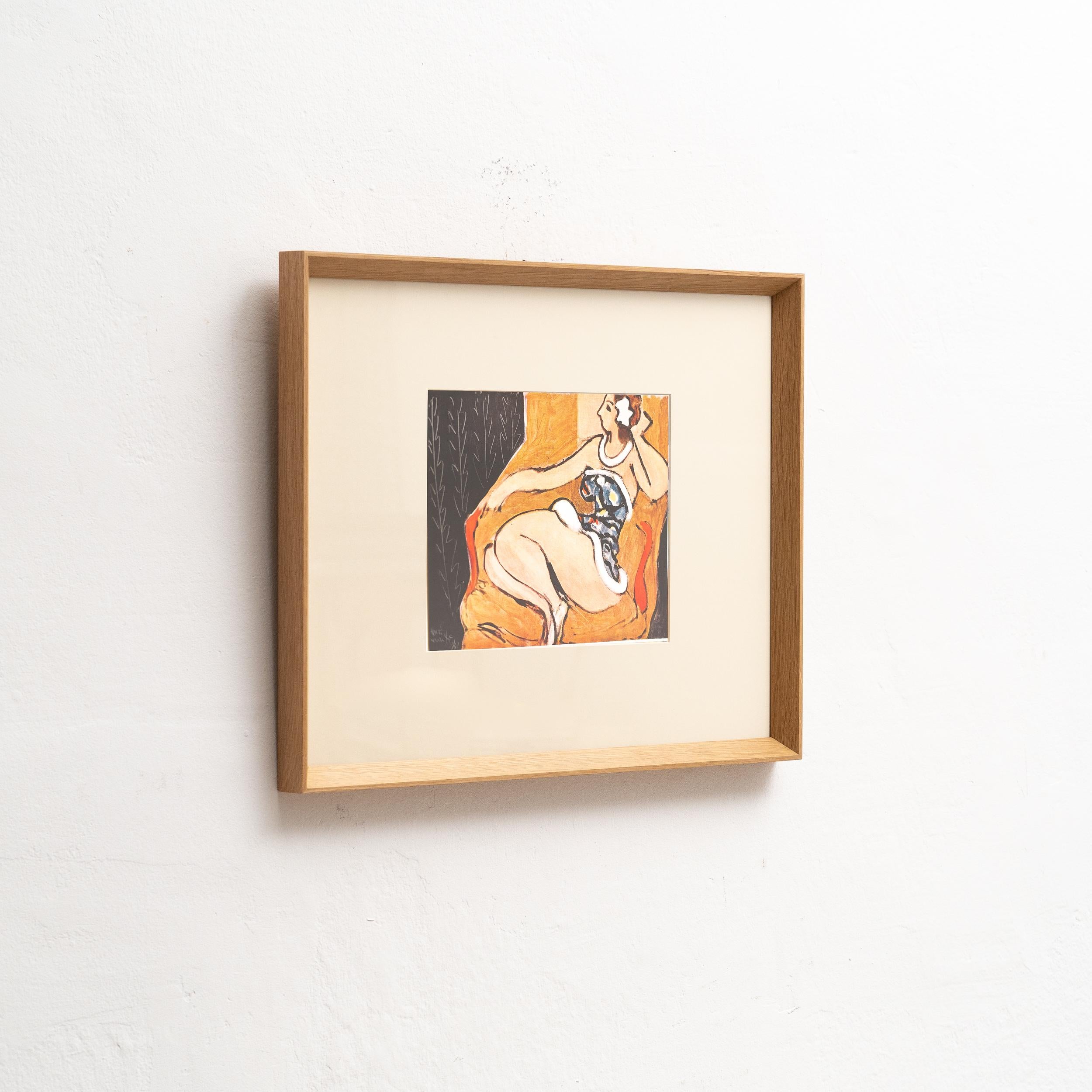 French Timeless Brilliance: Rare Henri Matisse Lithograph, Editions du Chene, 1943 For Sale