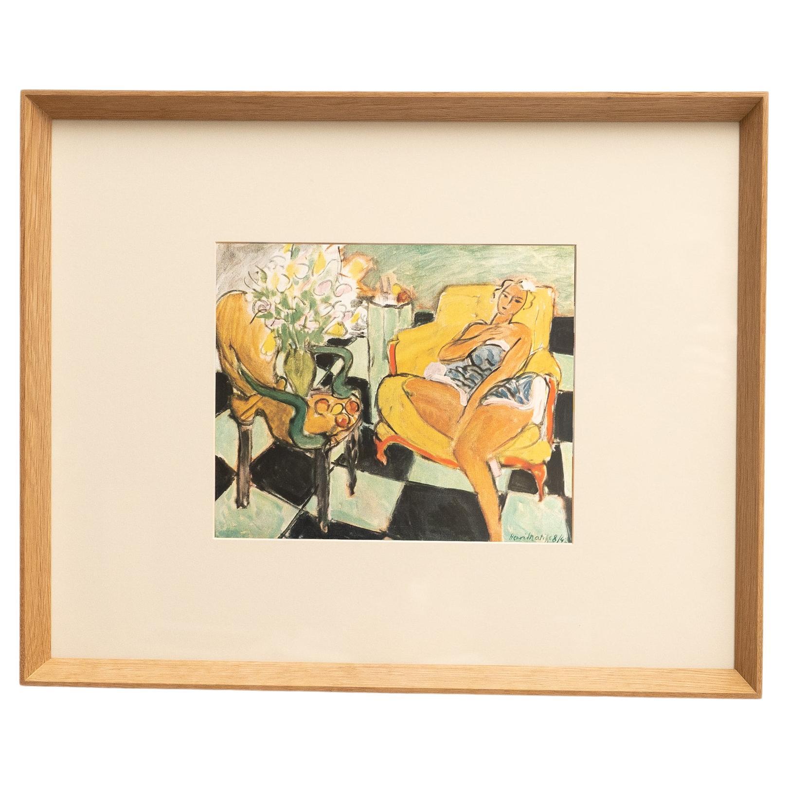 Timeless Brilliance: Seltene Lithographie von Henri Matisse, Editions du Chene, 1943 im Angebot
