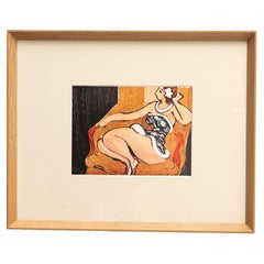 Vintage Timeless Brilliance: Rare Henri Matisse Lithograph, Editions du Chene, 1943