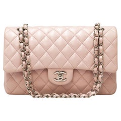 Timeless Chanel Pale Pink Lamb Leather