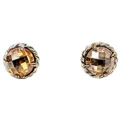 Timeless Citrine Sterling Silver Earrings