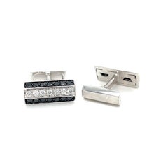 Timeless Cufflinks Black Diamonds