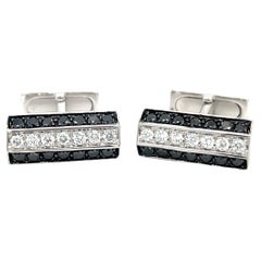 Timeless Cufflinks Black Diamonds