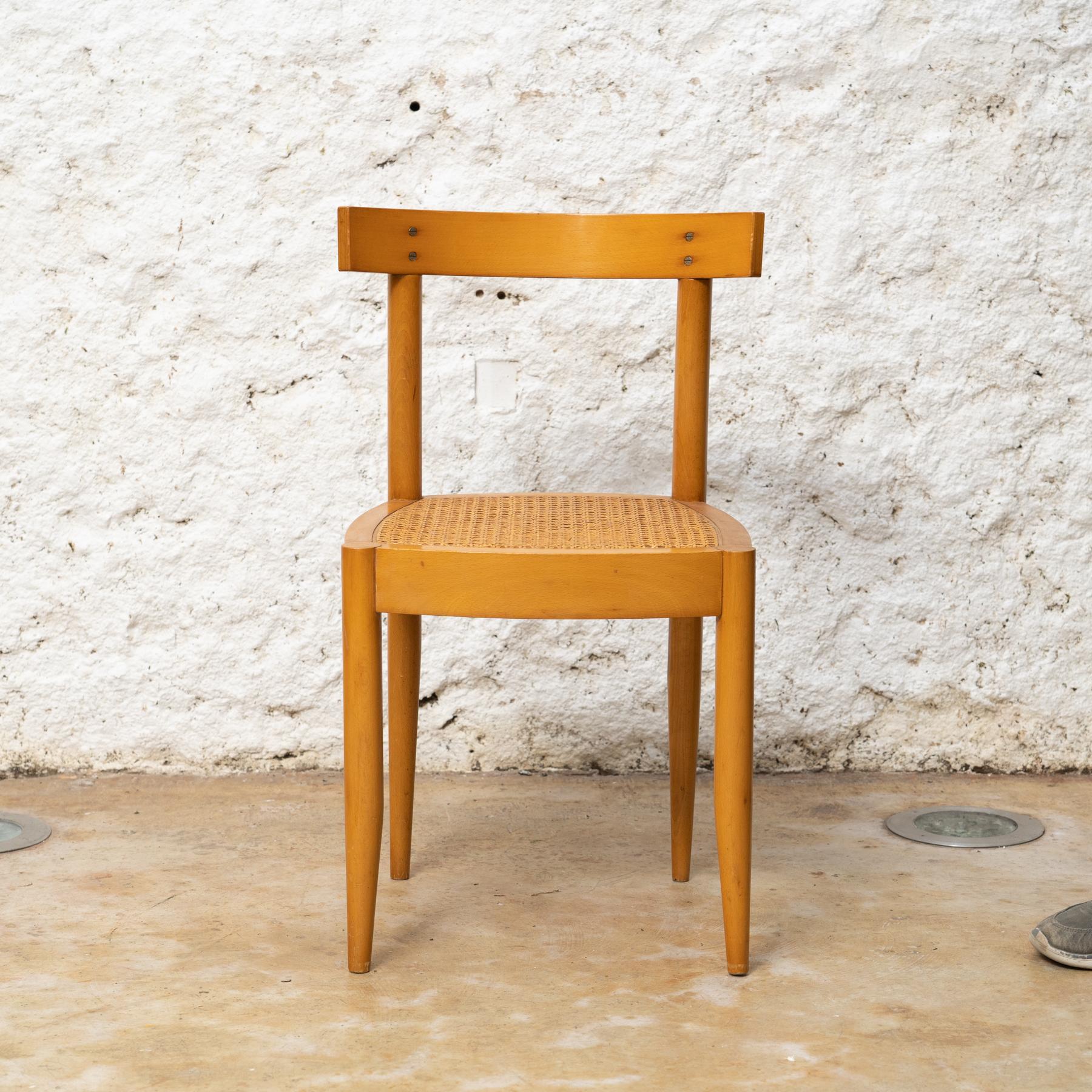 Diseño atemporal: Silla 'Reno' de Correa y Milà para Gres, España, circa 1961 en venta 2