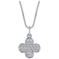Collana con ciondolo a goccia con diamante senza tempo