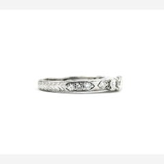 Timeless Diamond Ring in 14k White Gold