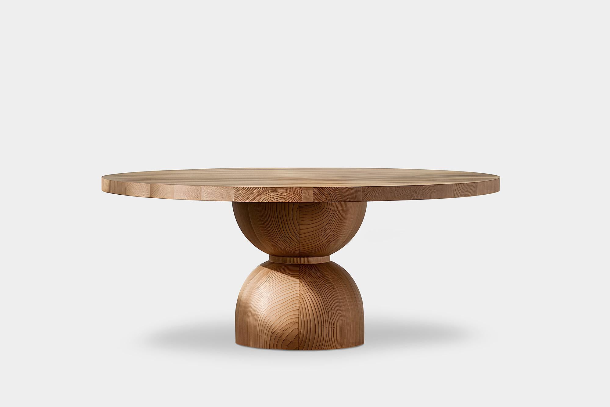 Timeless Dining, Tables à manger en bois massif Socle par Joel Escalona No37

--

Voici la 