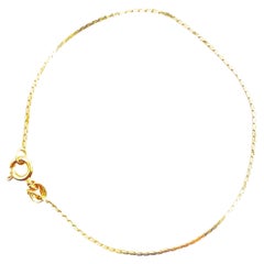 Bracelet à chaîne en or jaune 14K Timeless Elegance