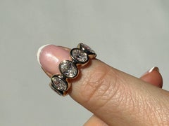 Timeless Elegance 14K (or 18k upon request) Gold Bezel-Set Diamond Ring