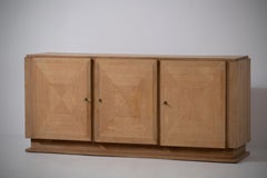 Timeless Elegance: Midcentury French Oak Buffet