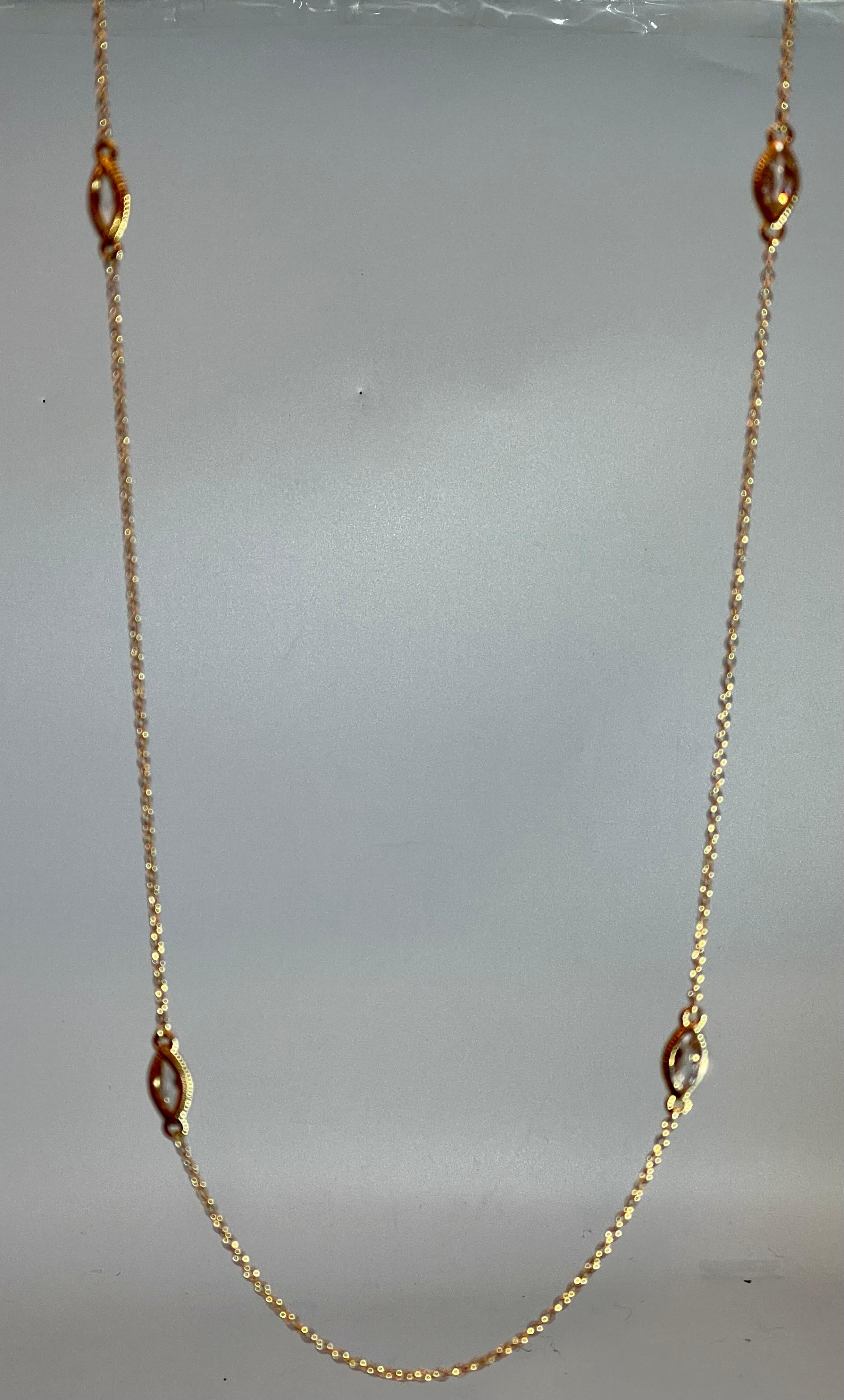 Taglio marquise Collana in argento Sterling con zaffiro bianco laboratorio lucidato in oro, Eleganza senza tempo