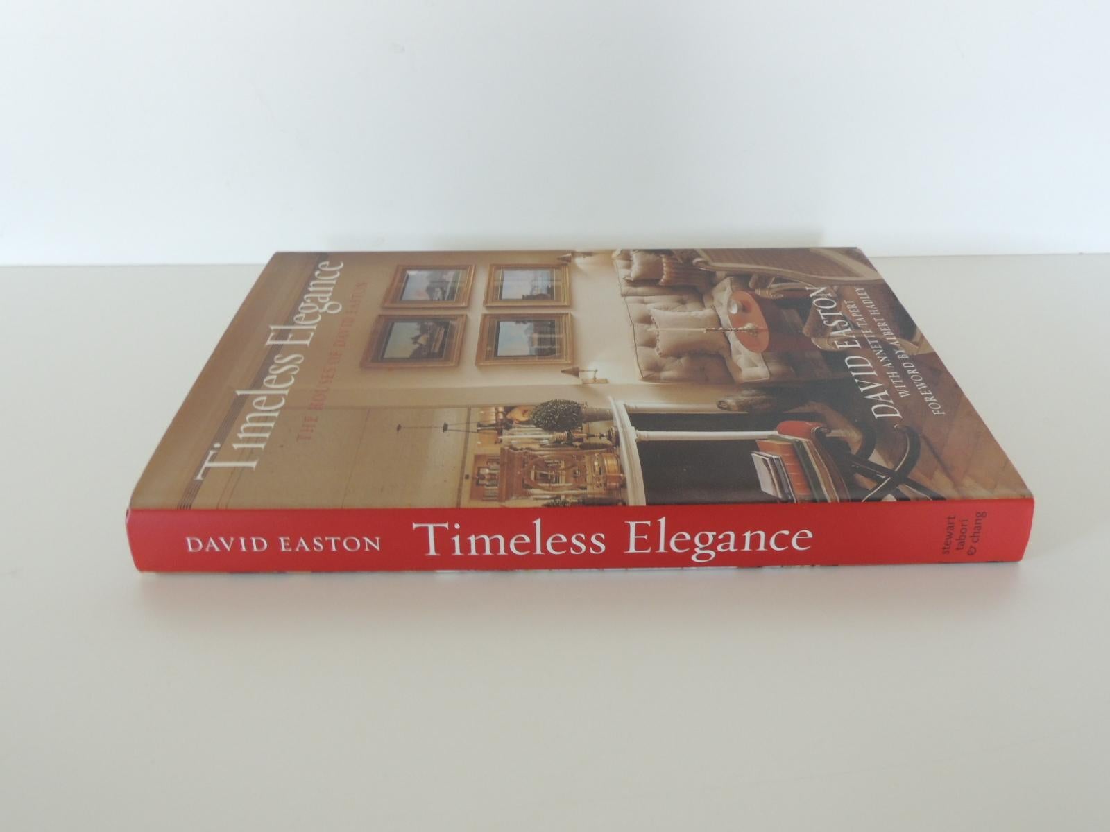 Timeless elegance the houses of David Easton decorative hard-cover book by David Easton, Stewart, Tabori & Chang, New York, 2010
In this rare examination of the work of one of America’s preeminent interior designers and architects, David Easton, we