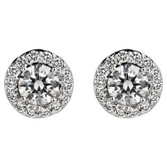 Senza tempo, certificato GIA da 1,6 ct. Orecchini di diamanti "Champagne