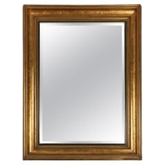 Timeless gilded mirror by Deknudt, Belgium in wood, Belgium ca. 1960