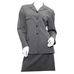 Timeless Grey Jil Sander work suit in freeze wool size 40 