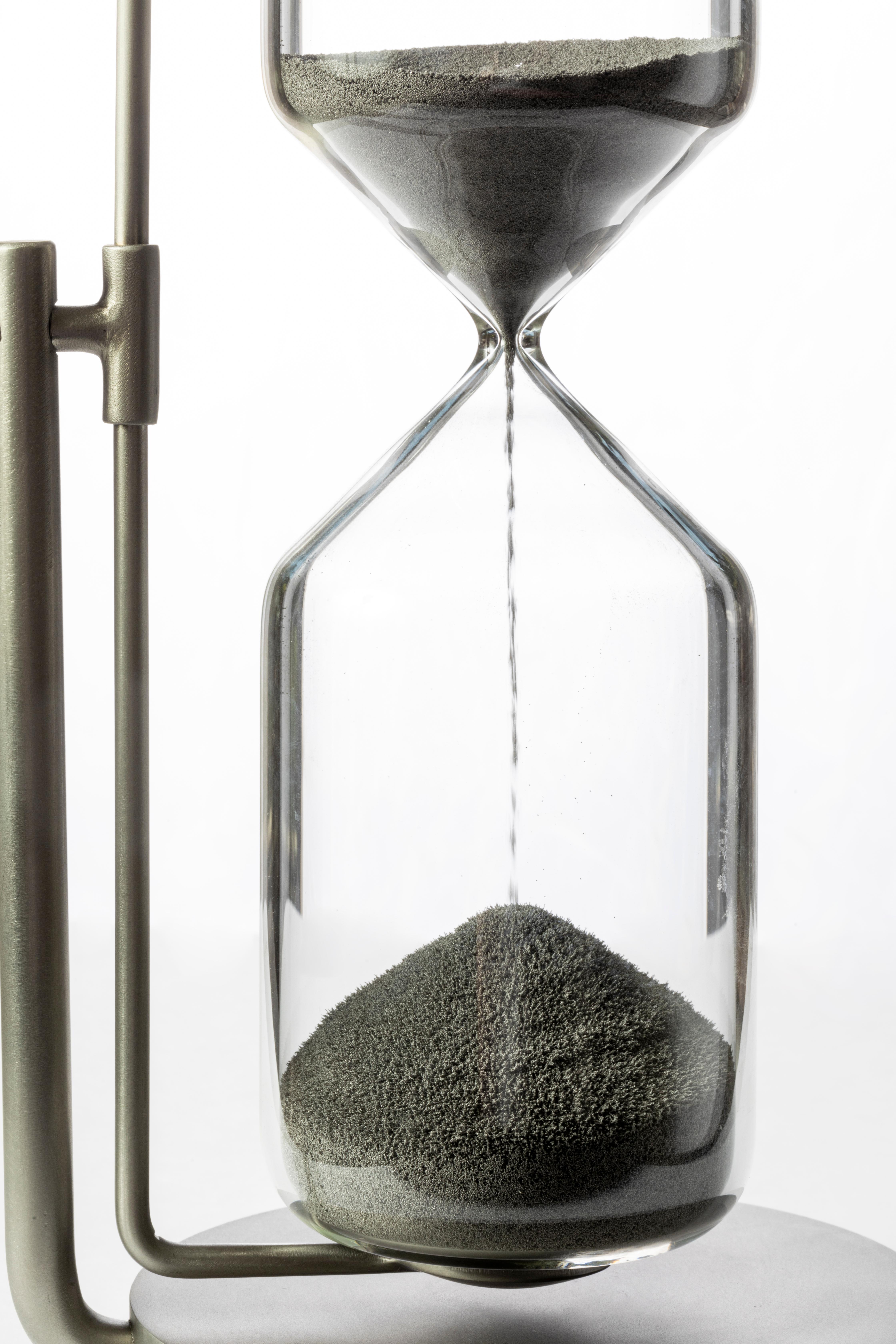 Italian Timeless Hourglass by Secondome Edizioni For Sale